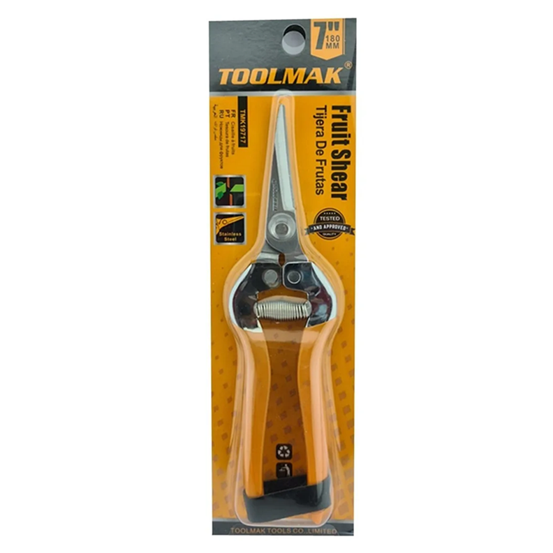 Tijera De Podar Fruta Uva Toolmak Tmk19717-1