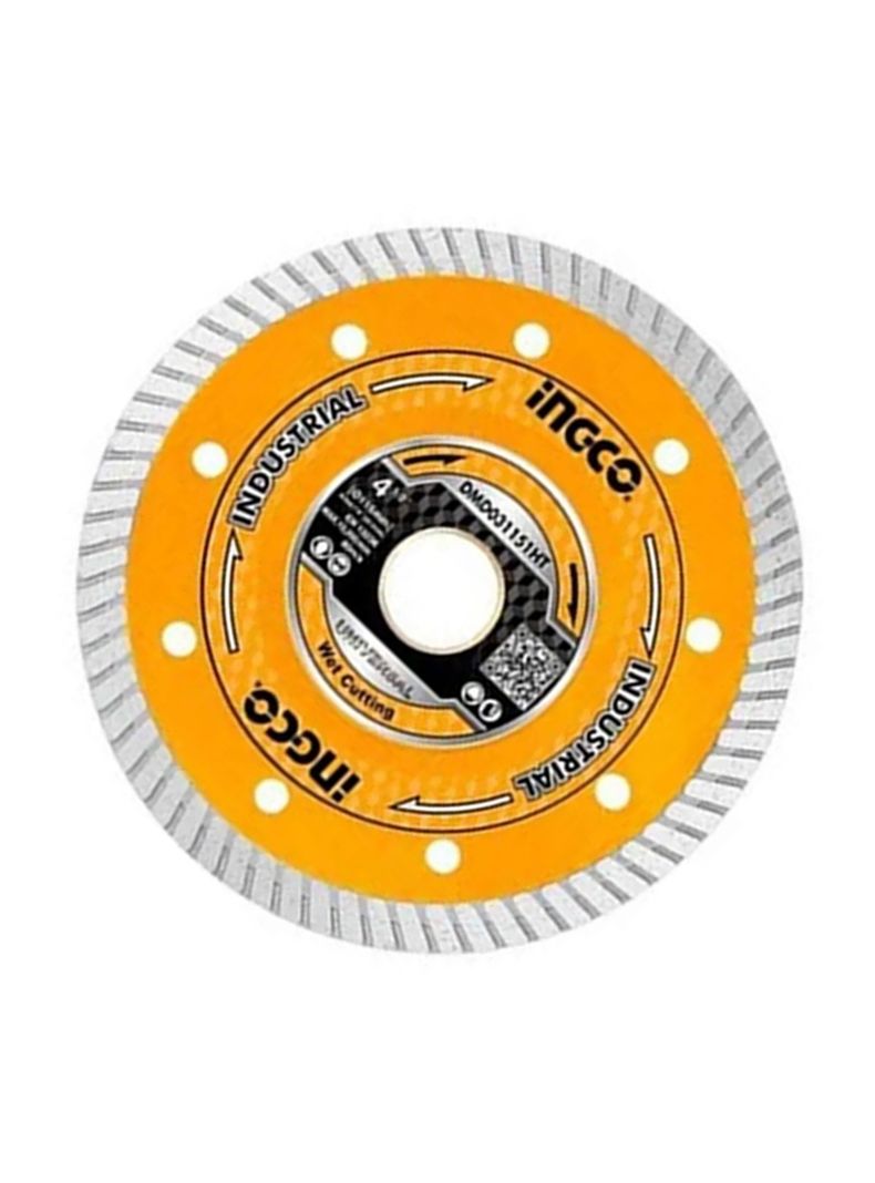 Disco Diamantado 4 1/2 115mm Corte Turbo Ingco-1