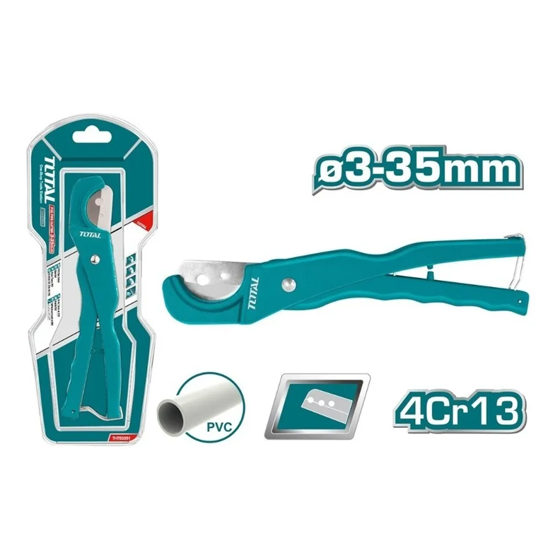 Tijera Cortador Tubos Pvc Pp Pu Pe 3-35mm Total-1