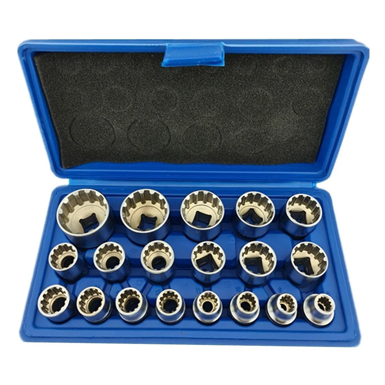 Set Dados Poligonales 1/2 PuLG 19 Piezas Crownman