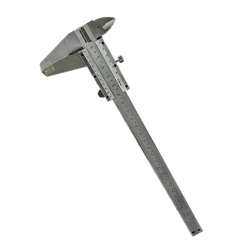 Pie De Metro Vernier Análogo Estuche 150mm 8 pulG-0