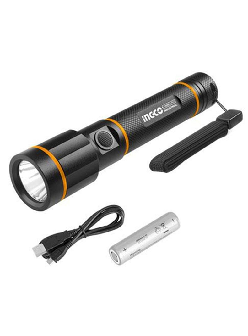 Linterna De Mano Tactica Led Recargable Ingco-0