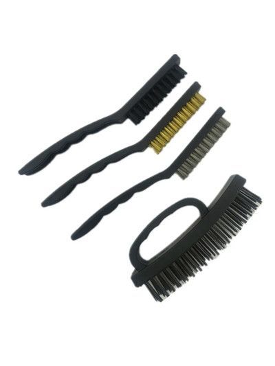 Juego De Escobillas 4 Piezas Makawa Mk0186-0