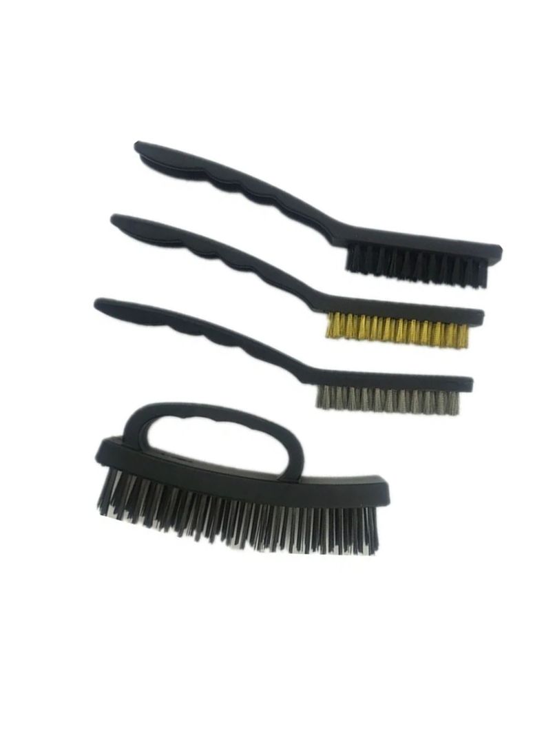 Juego De Escobillas 4 Piezas Makawa Mk0186-1