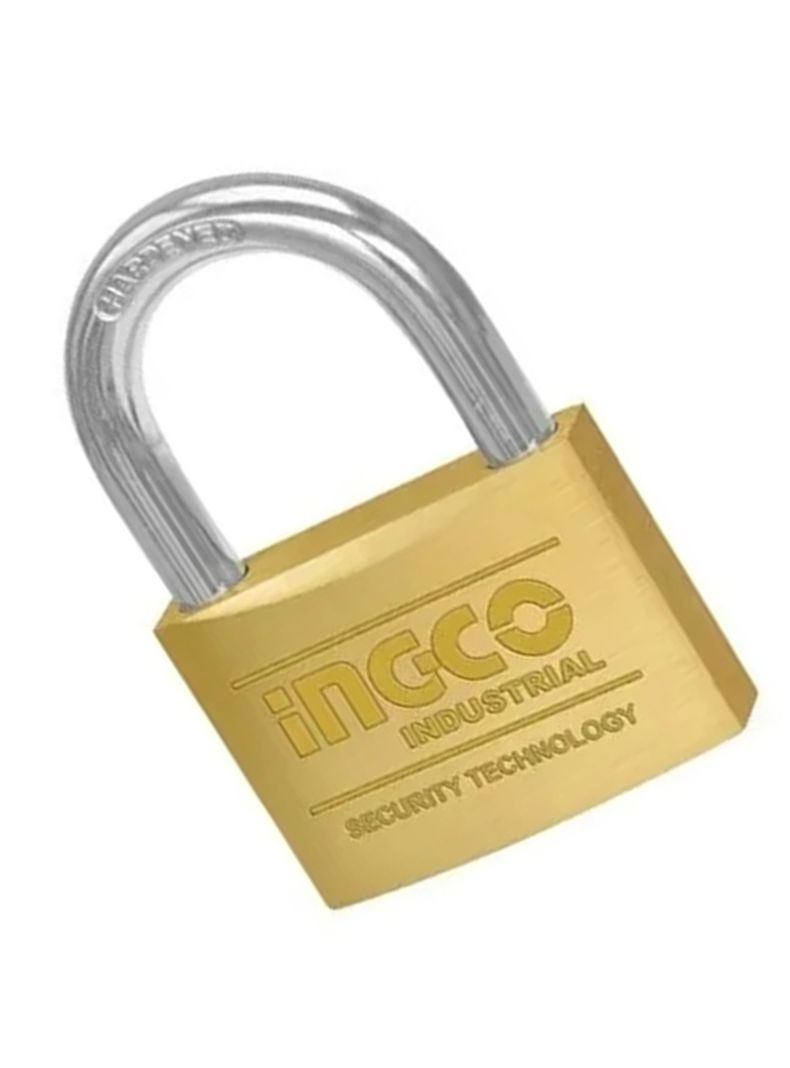 Candado Seguridad De Bronce 50mm Ingco Dbpl0502-1