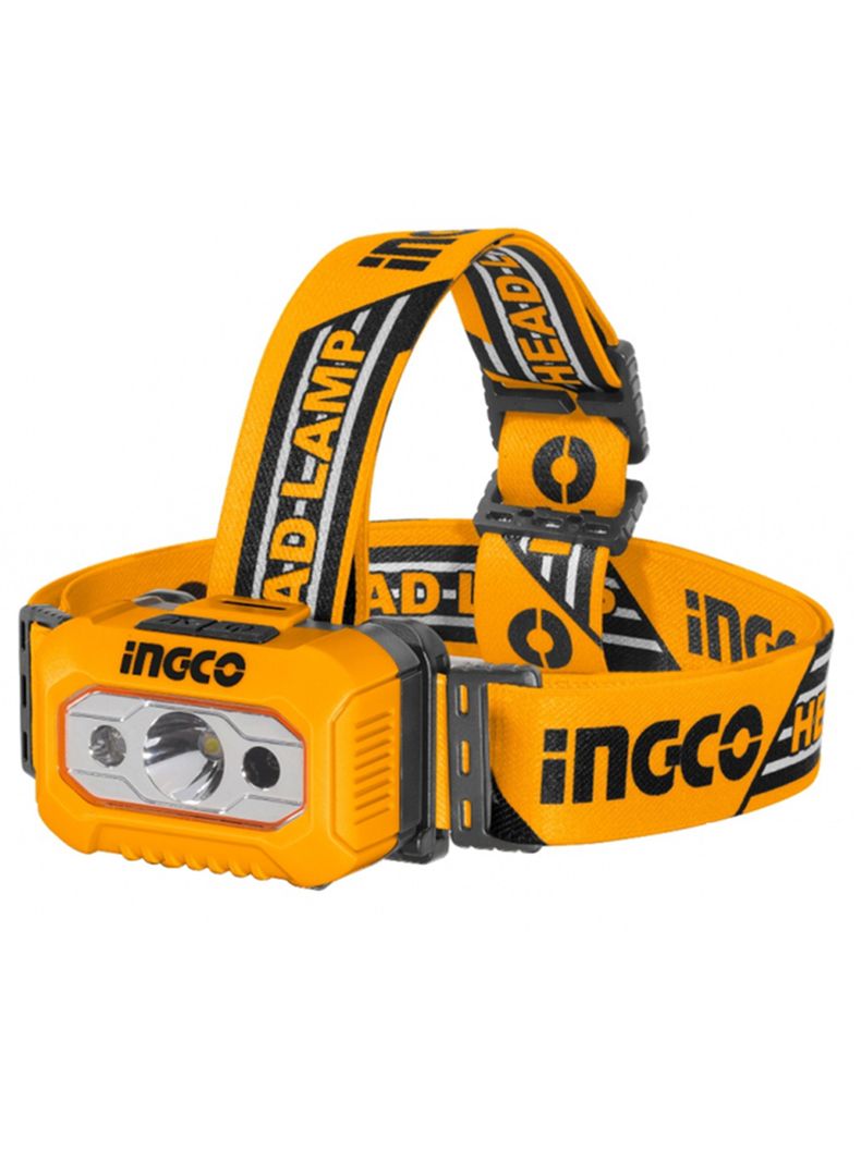 Linterna Foco Led Frontal Cabeza 200 Lumens Ingco-0