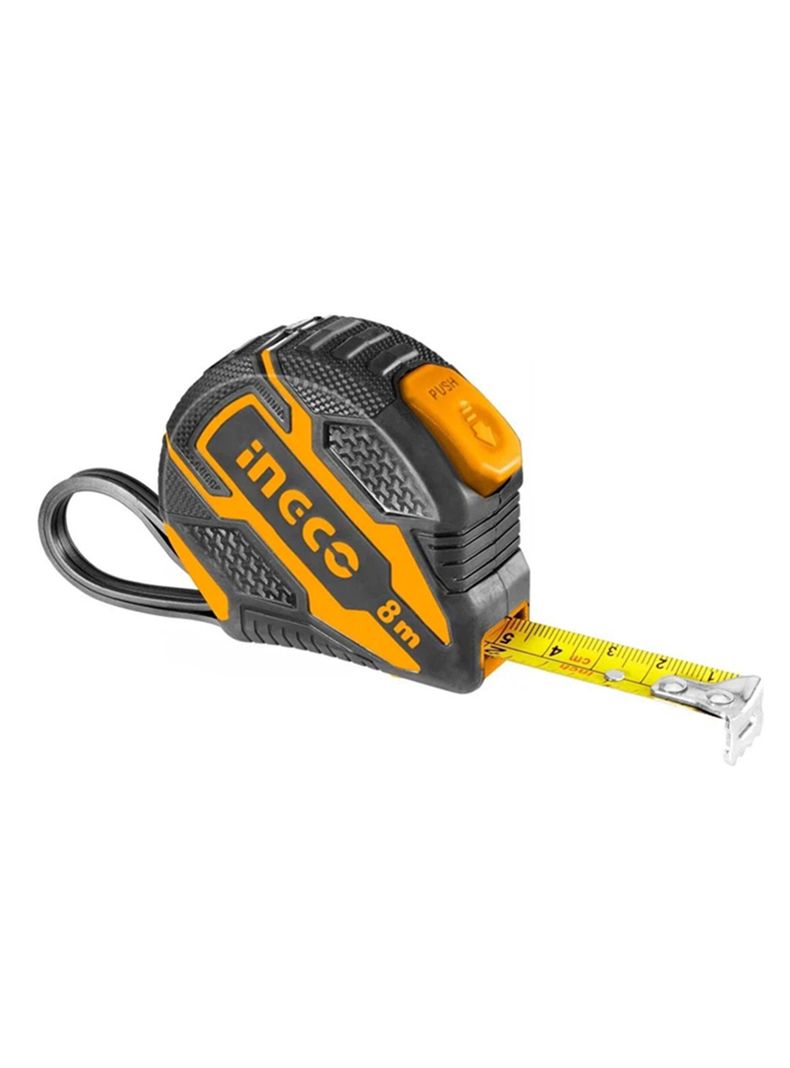 Cinta Huincha De Medir Metrica De Acero 8m Ingco Hsmt08825-0
