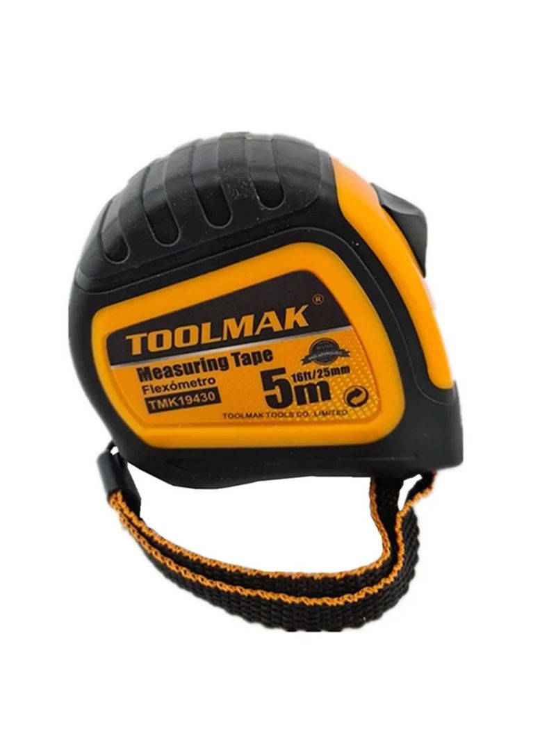 Cinta Huincha Metrica 5 Mts Toolmak Tmk19430-0