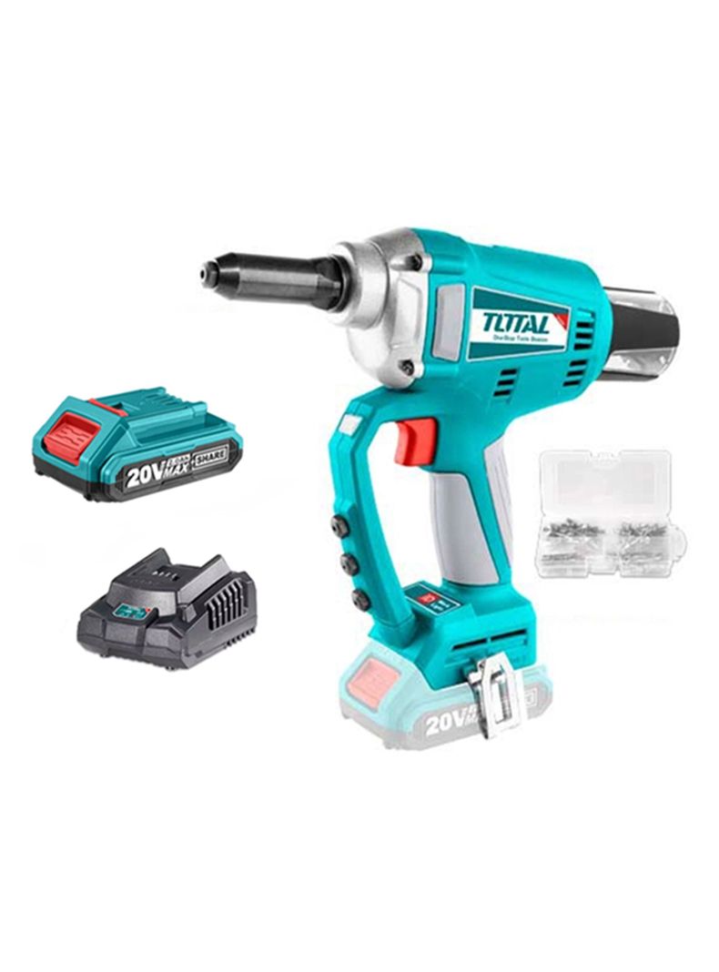 Remachadora Inalámbrica 20v Bat+ Cargador Total Trtli20051-0