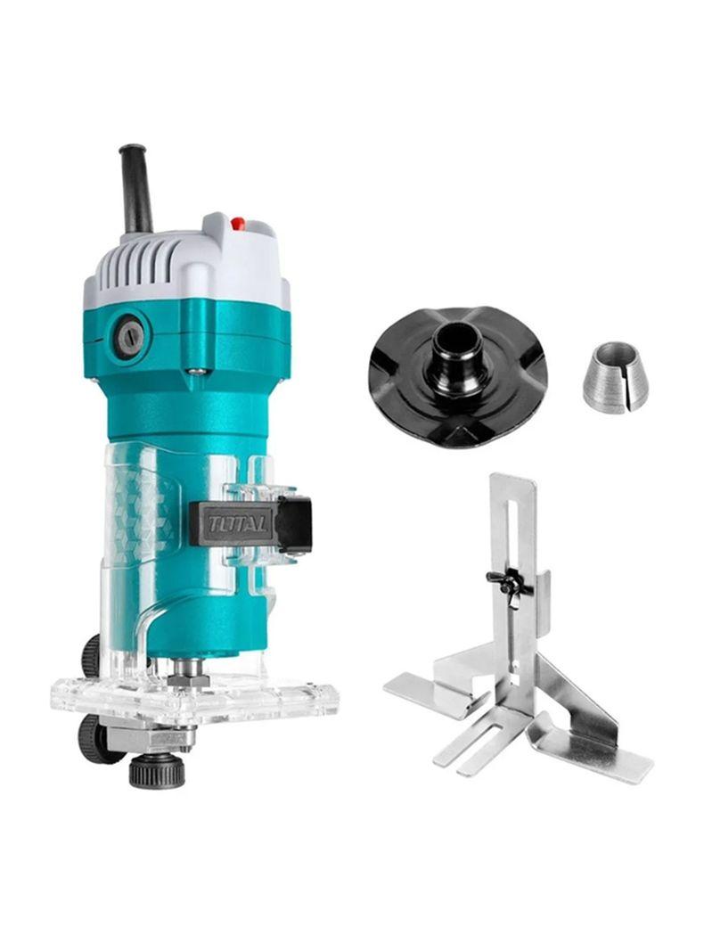 Fresadora Router Tupi De Mano 6mm 1/4 600w Total-0