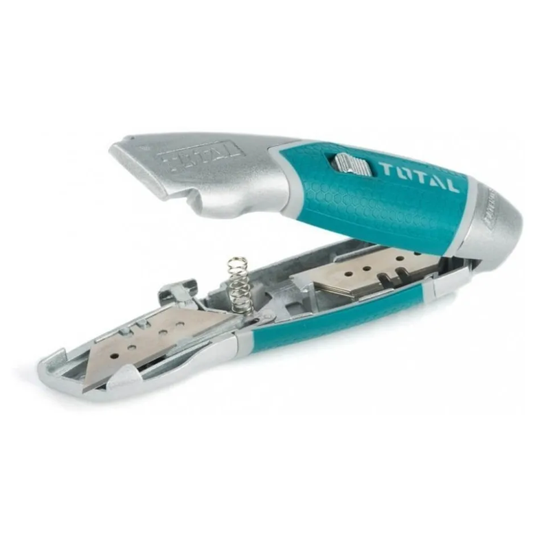 Cuchillo Cartonero Retráctil Total Tg5126101-2