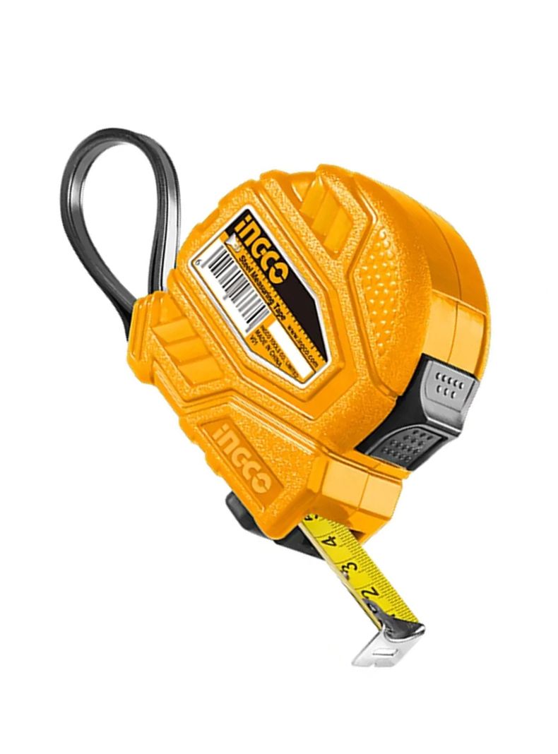 Huincha Cinta De Medir Metrica De Acero 5m Ingco Hsmt26525-2