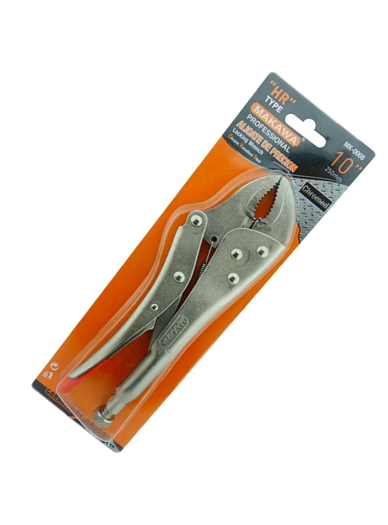 Alicate Caiman Presion Boca Curva 10 Pulgadas Mk-1