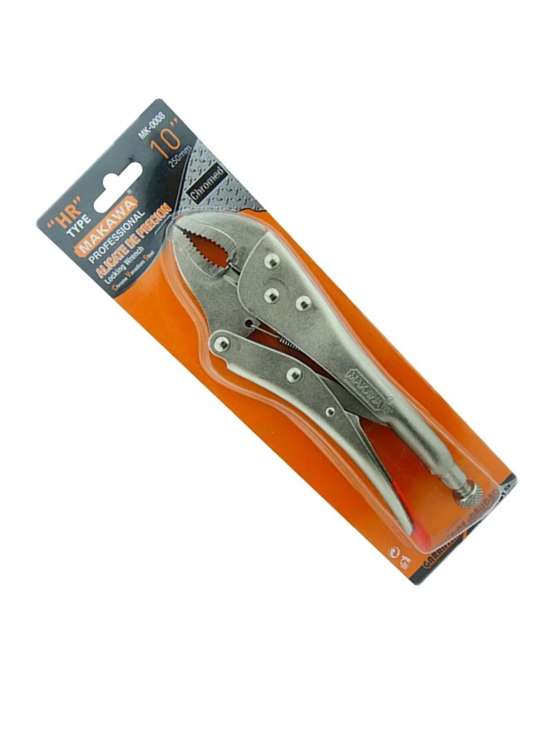 Alicate Caiman Presion Boca Curva 10 Pulgadas Mk-2