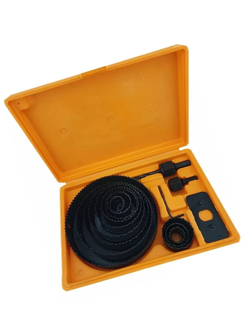 Juego Hoja Broca Sierra Copa Para Madera 16 Piezas Toolmak-1