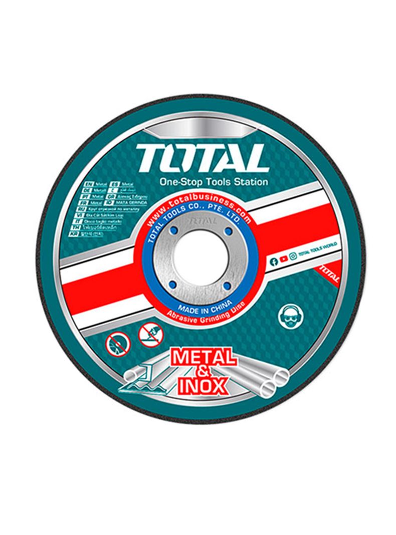 Disco Corte  Acero Metal Inox 9 230mm Total Tac2162301-2