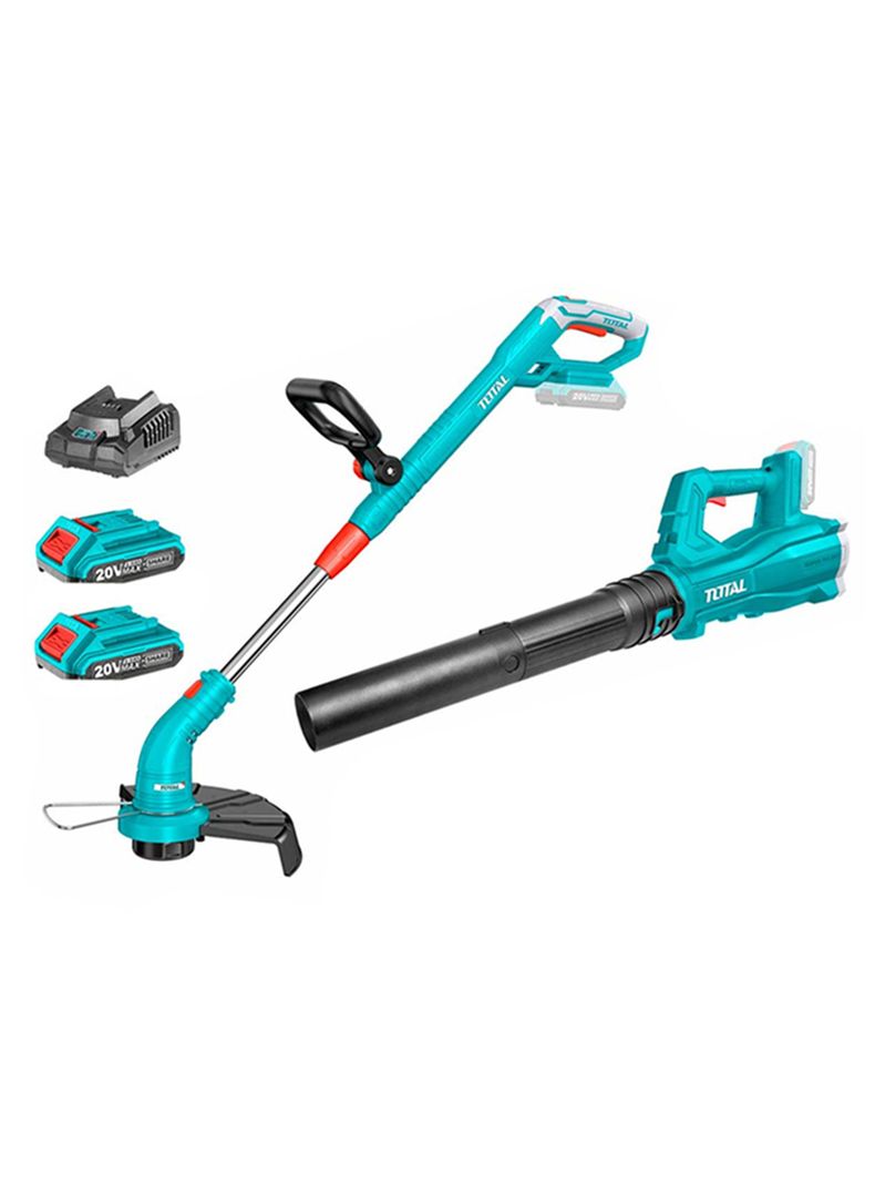 Kit Soplador + Orilladora Jardin 20v Total Tosli23024-0