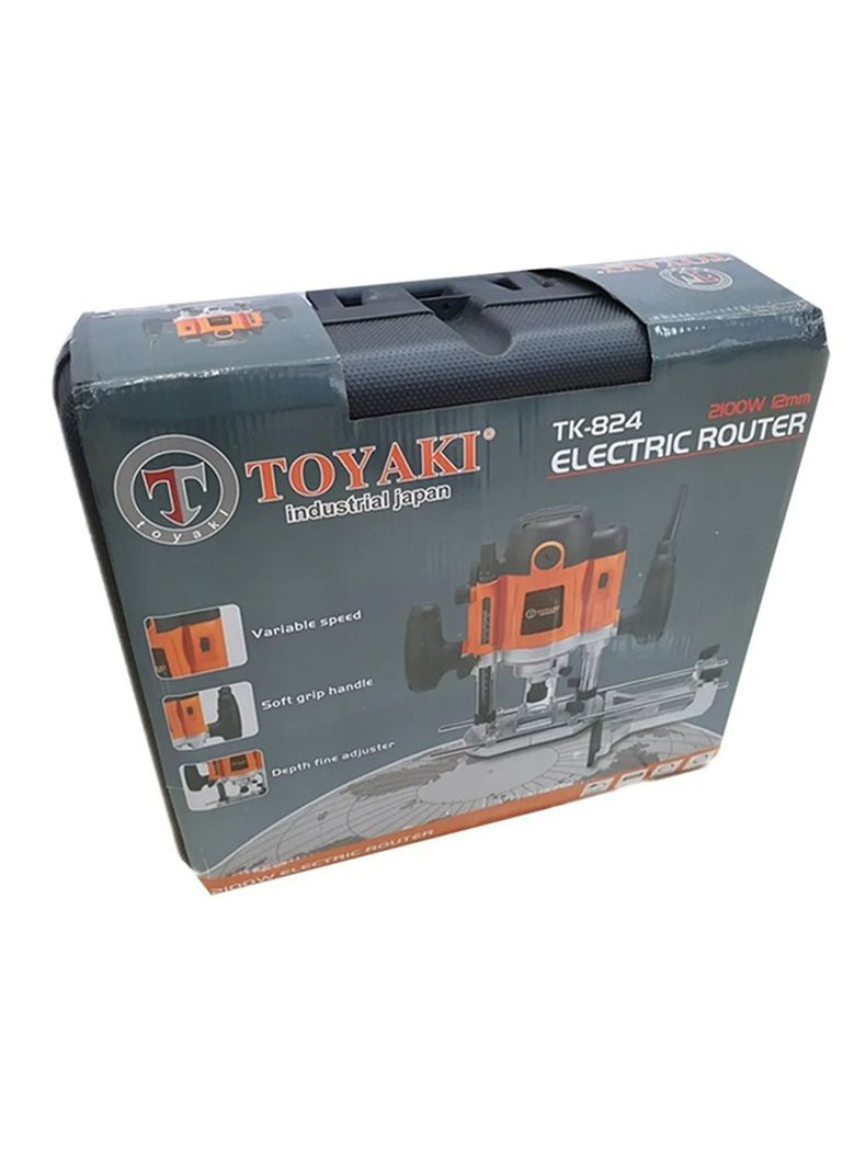 Fresadora Rebajadora Router Tupi 2100w 6 8 12mm Tk-2