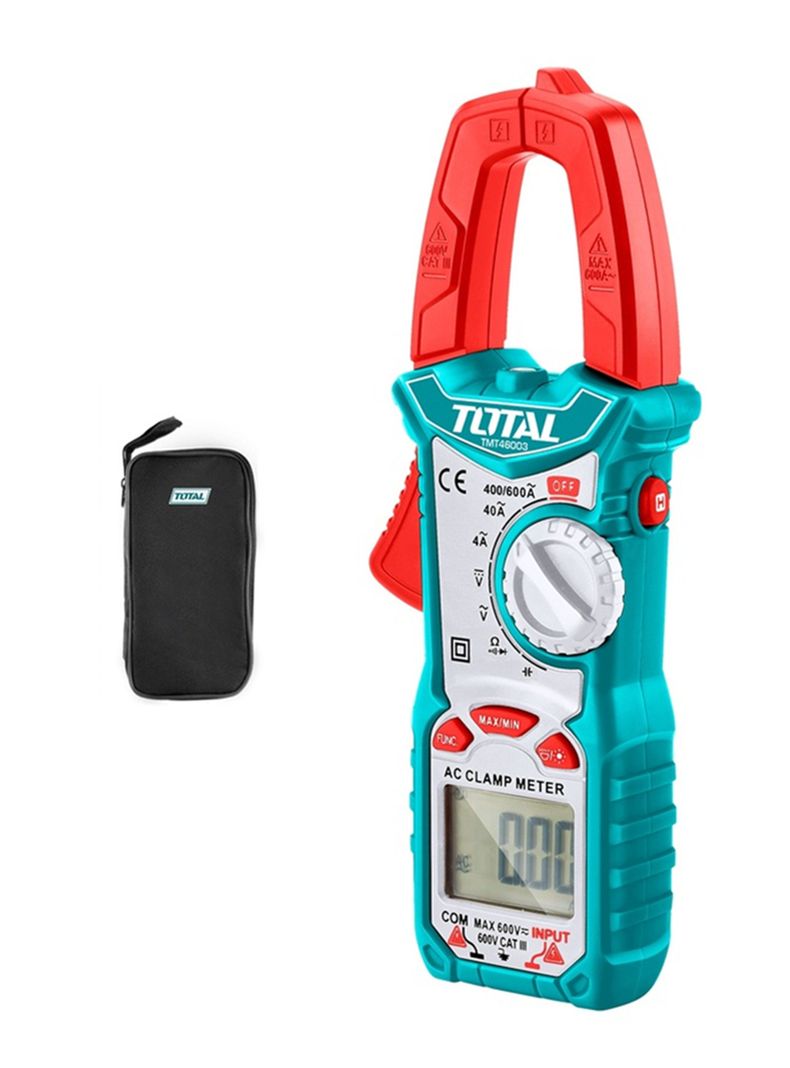Multitester Digital Con Pinza Amperimetrica Total Tmt46003  -0