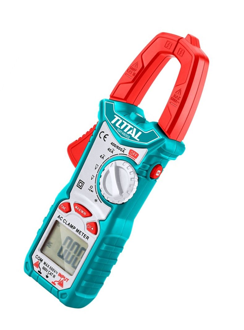 Multitester Digital Con Pinza Amperimetrica Total Tmt46003  -1
