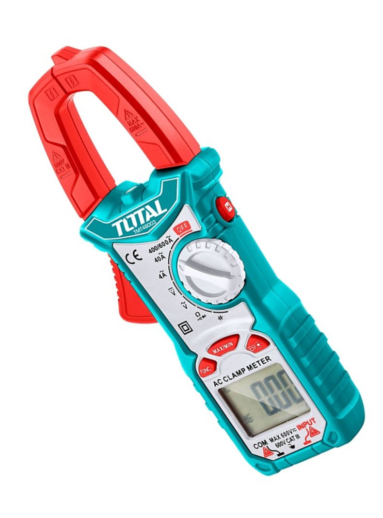 Multitester Digital Con Pinza Amperimetrica Total Tmt46003  -2