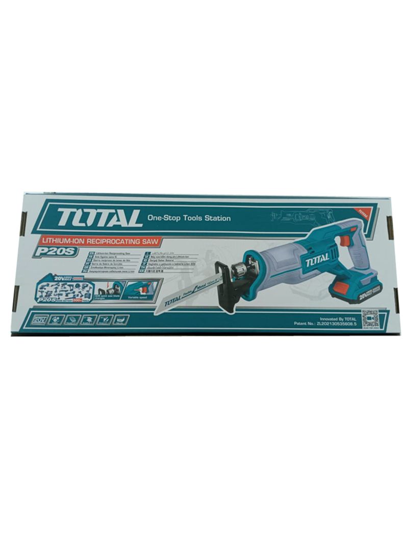 Sierra Sable 20v Inalámbrica Carg+ Bat Total Trsli11521-1