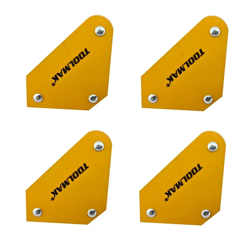 Kit 4 Mini Escuadras Magneticas 10 Lbs Soldar Tmk-0