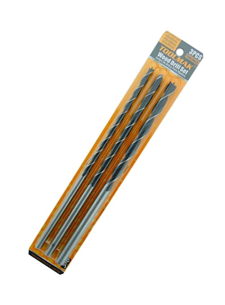 Kit Set De Brocas Para Madera 3 Piezas Tmk19910-1
