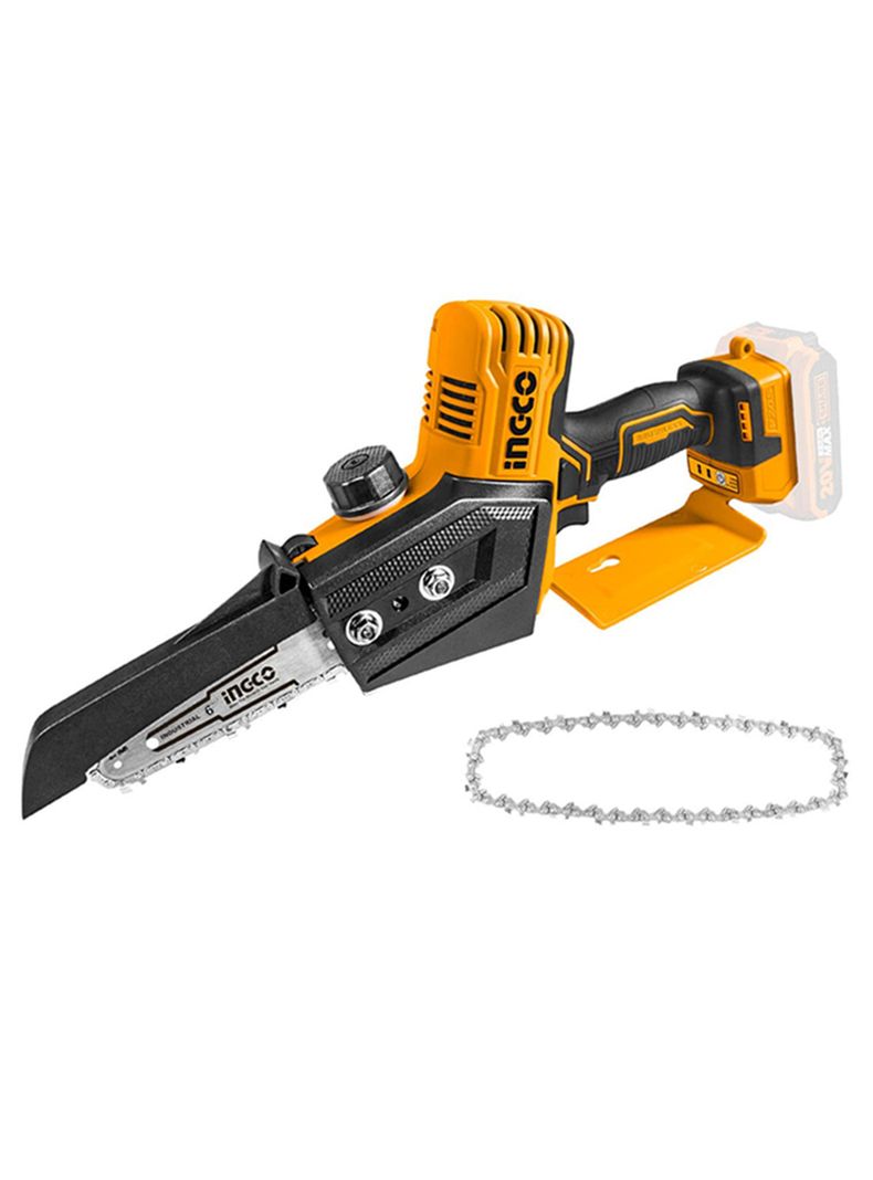 Motosierra Inalámbrica 20v 150mm Ingco Cgsli2068-0