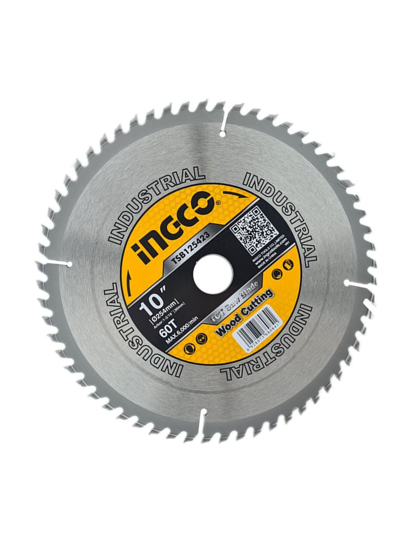 Disco De Corte 60 Dientes 10 Pulgadas Ingco Tsb125423-1