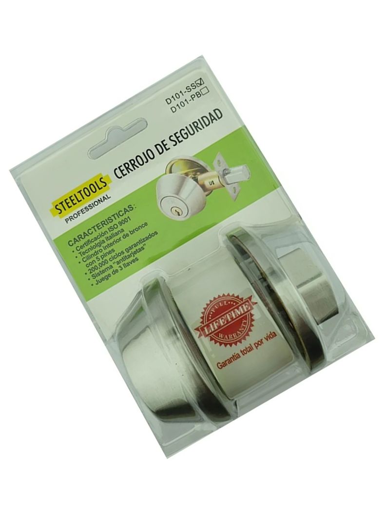 Chapa De Seguridad Llave Mariposa d101ss St-1