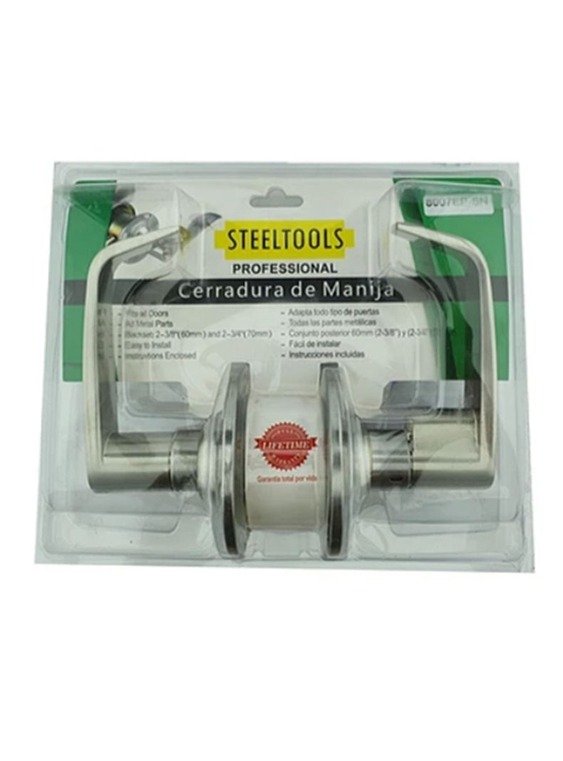 Chapa Tubular Dormitorio-oficina 8005sn/8005pb Steeltools