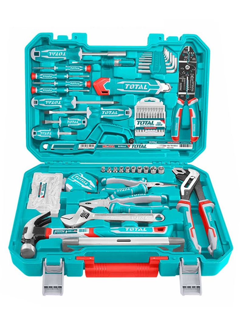 Kit Maleta Herramientas Manuales 168 Pcs Total Thkthp21686-0