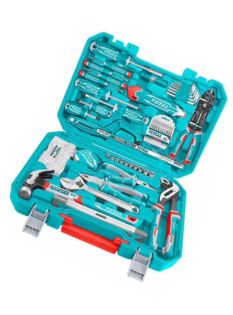 Kit Maleta Herramientas Manuales 168 Pcs Total Thkthp21686-1