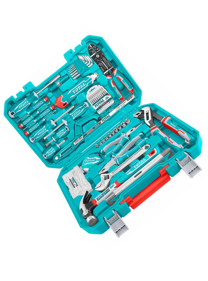 Kit Maleta Herramientas Manuales 168 Pcs Total Thkthp21686-2