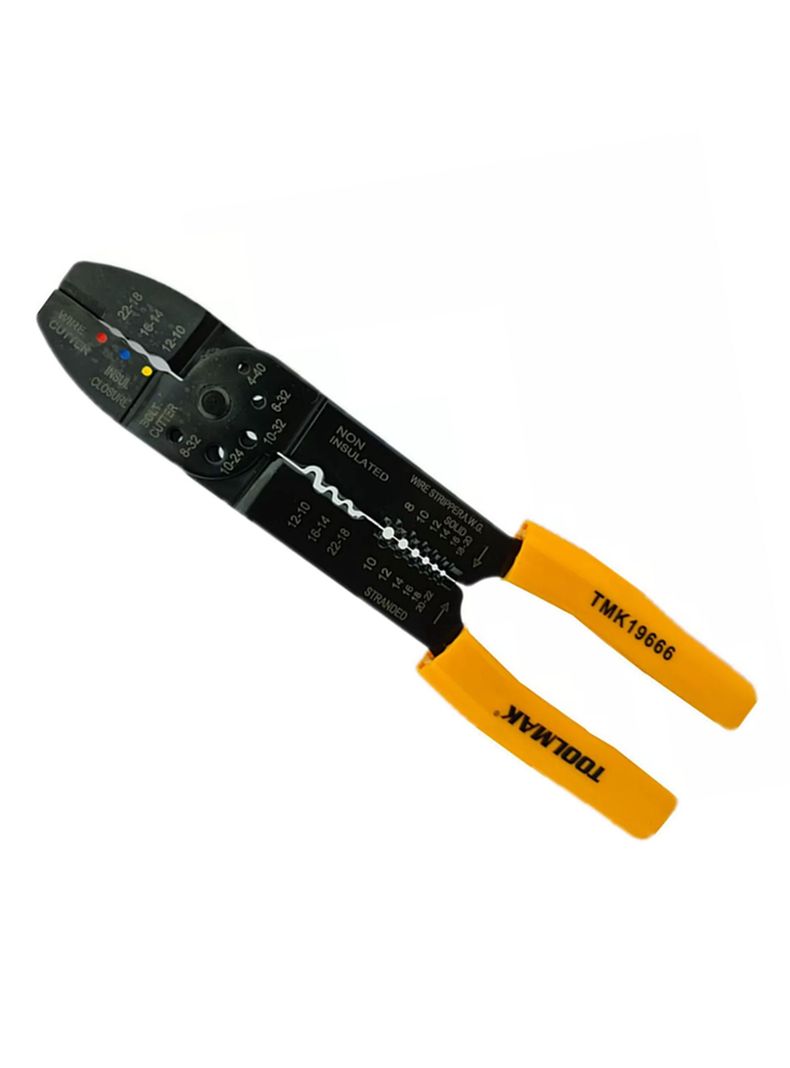 Alicate Pelacable 9 Pulgadas Toolmak Tmk19666-0