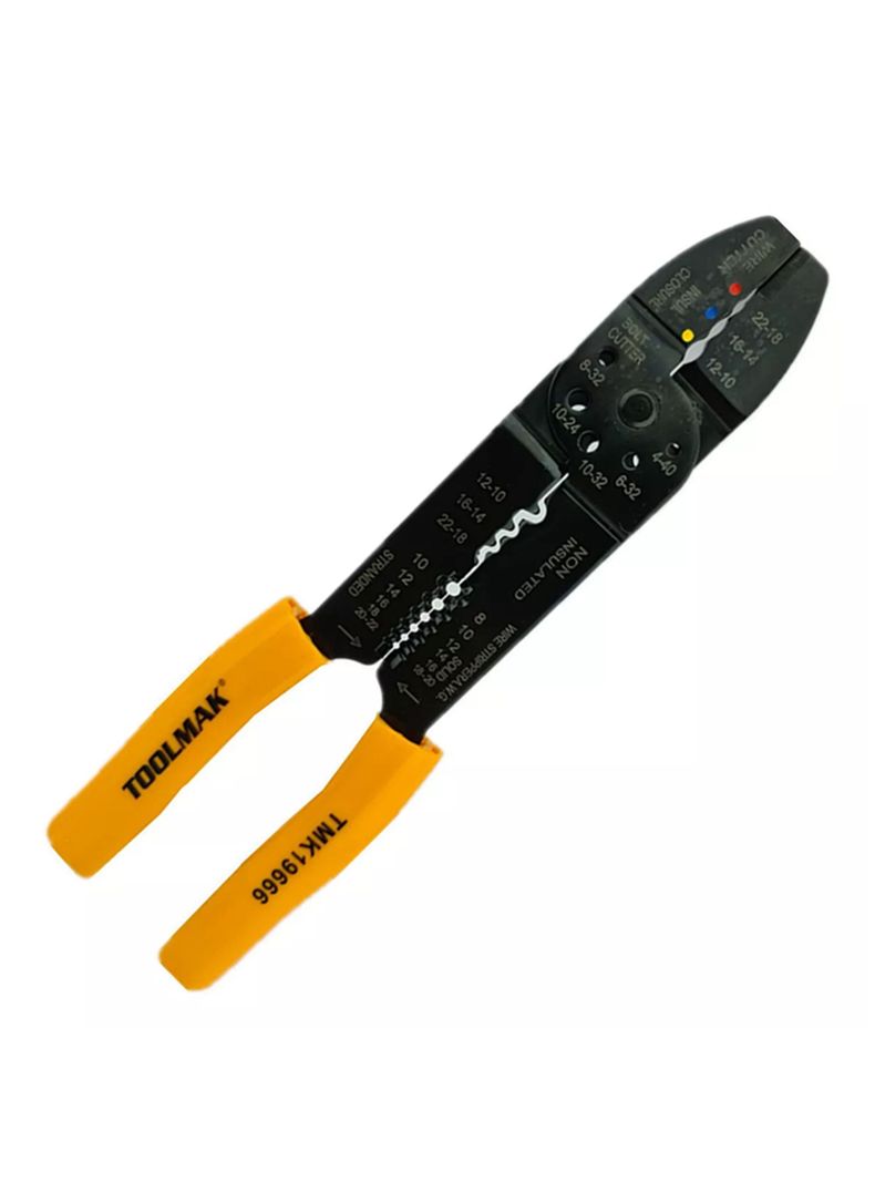 Alicate Pelacable 9 Pulgadas Toolmak Tmk19666-1