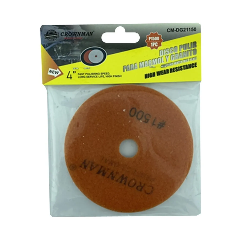 Disco Lija Para Pulir Marmol Granito 4 PlG G: 1500-0