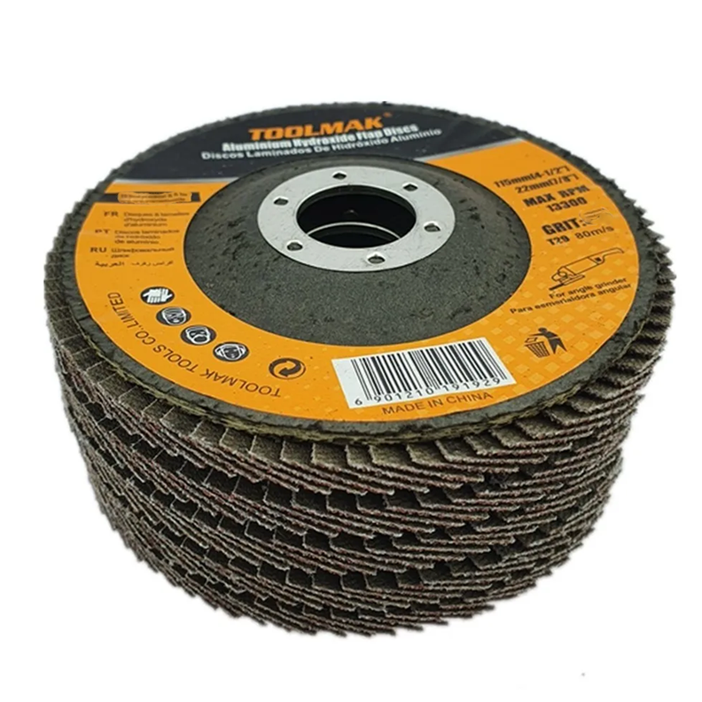 Pack5 Disco Lijas Pulir Traslapado Laminado Madera-0