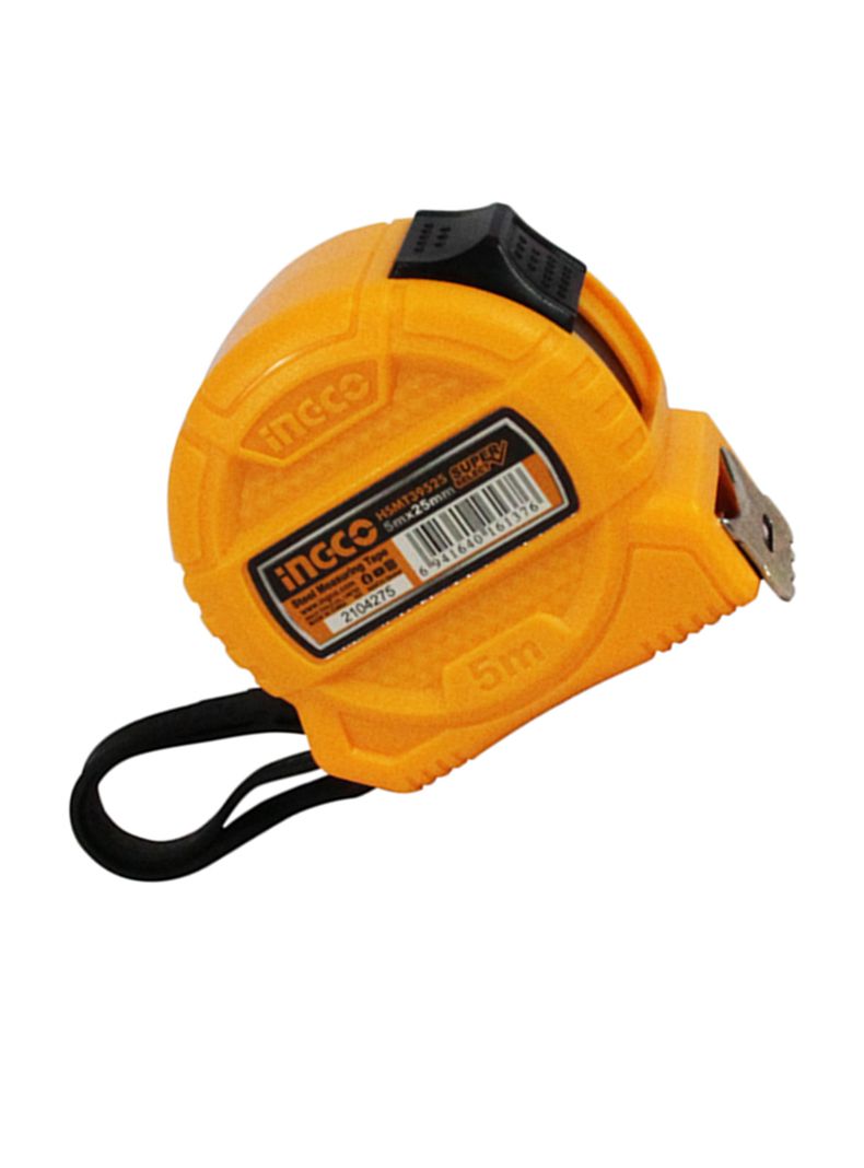 Cinta Huincha De Medir Metrica De Acero 5m Ingco Hsmt39525  -1