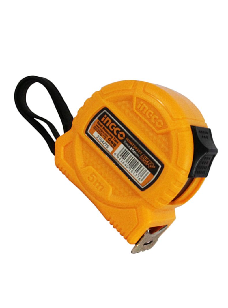 Cinta Huincha De Medir Metrica De Acero 5m Ingco Hsmt39525  -2
