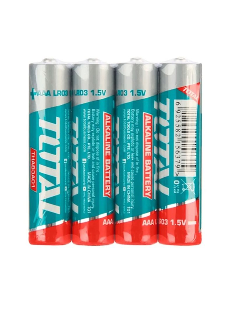 Pilas Aaa 1.5v Alcalina 4 Unidades Total Thab3a01-0