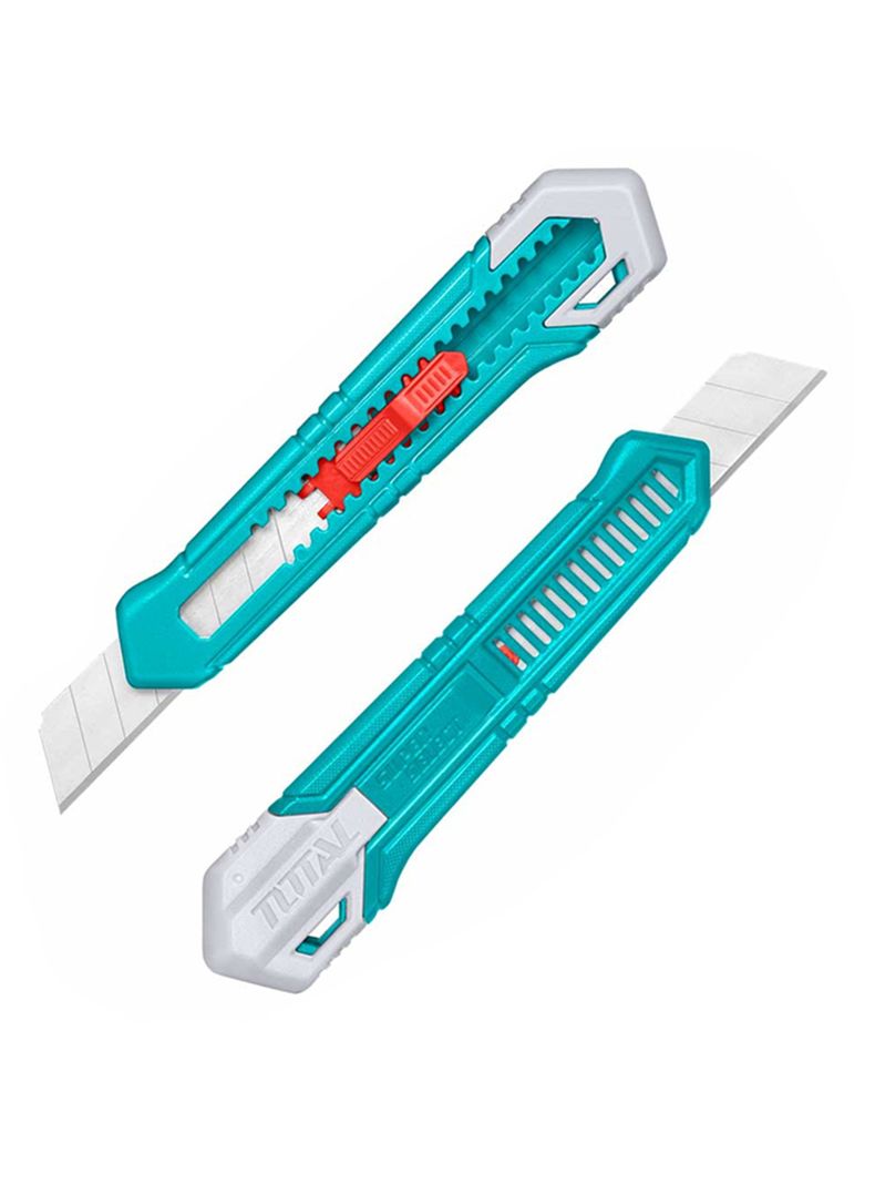 Corta Carton Cuchillo Cartonero 18mm X 100mm Total Tht51001-2
