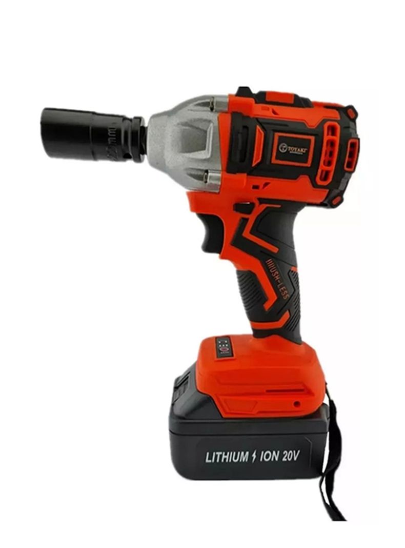 Taladro Pistola Llave Impacto 20v Carg+ Bat Toyaki Tk-864h  -0