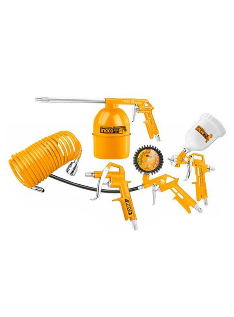 Kit Juego Herramientas Neumaticas 5 Piezas Ingco Akt0053-1-0