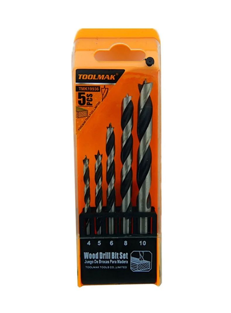 Juego Brocas Para Madera 5 Piezas Tmk19936-0