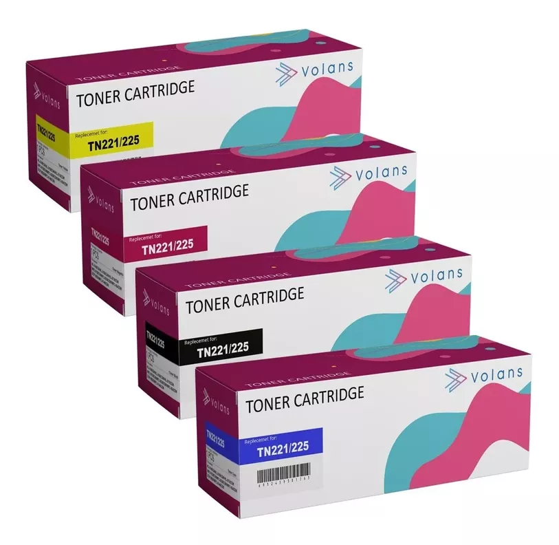Pack Toner Alternativo Compatible Tn-221 Tn-225-0