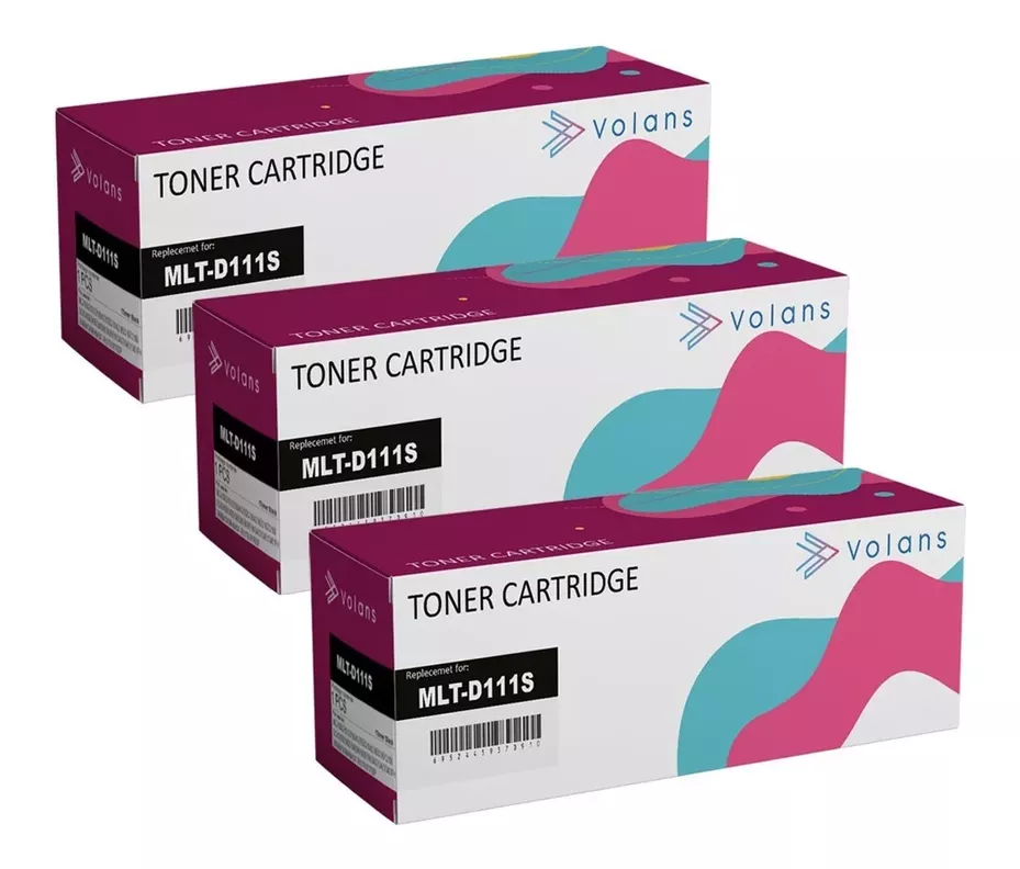 Pack 3 Toner Alternativo D111s Mlt-d111s D111 M2020 M2022-0