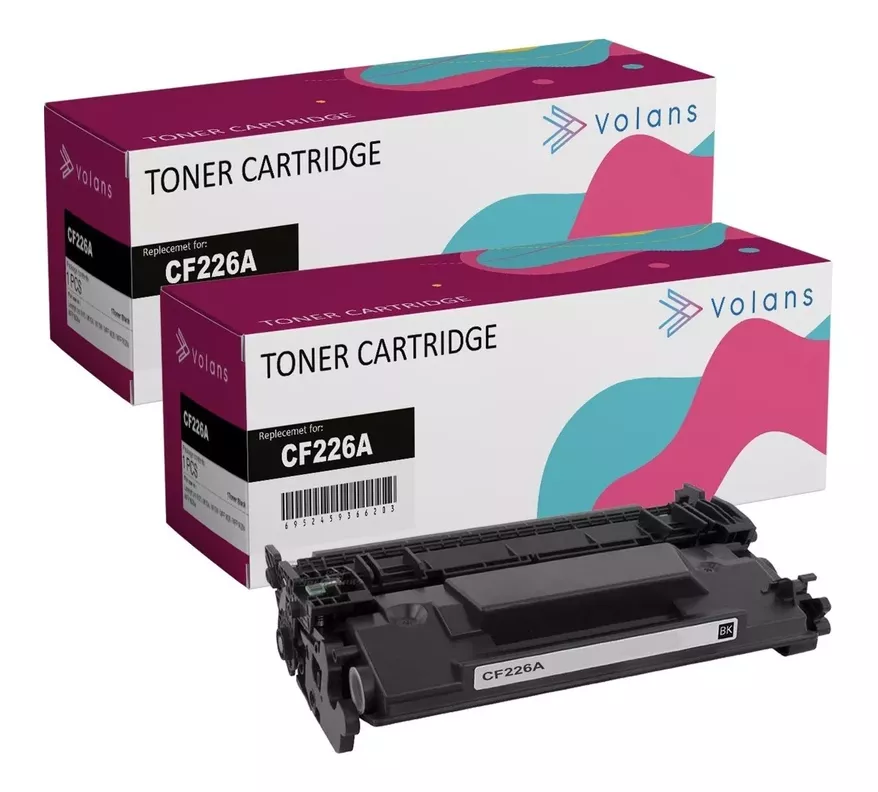 Pack 2 Toner Alternativo Compatible 26a 226a Cf226a-0