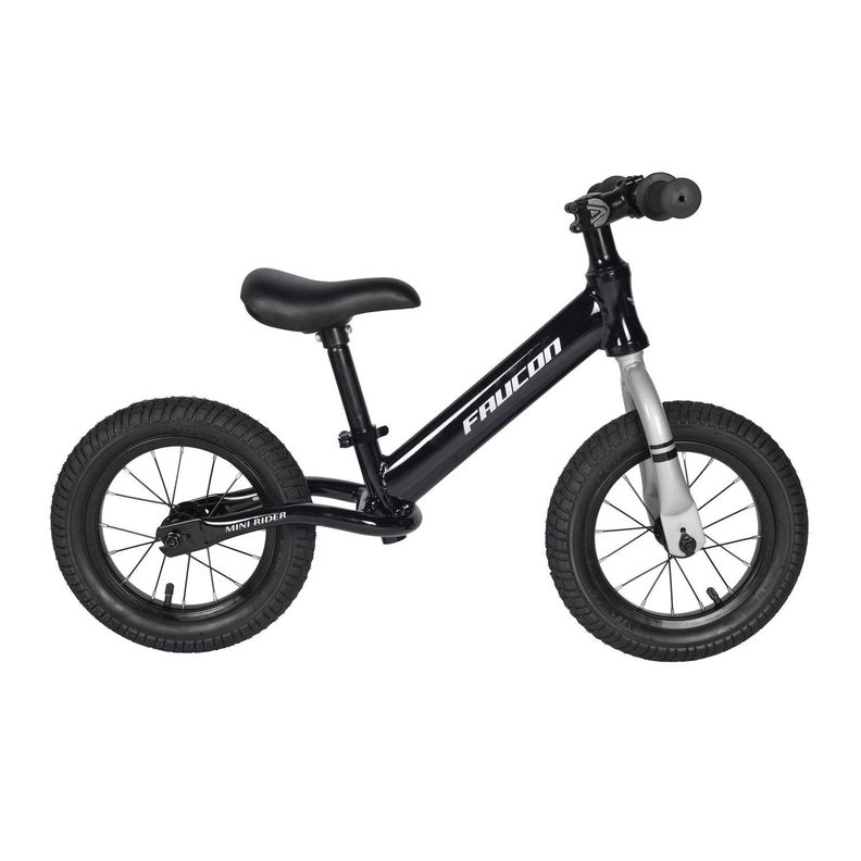 Bicicleta Equilibrio Balance Minirider Aro 12 Negro-0